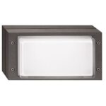 PIL - BLIZ RING - applique - E27 - 1x60W - 260x130x105mm - IP65 - anthracite - 700193