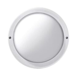 PIL - EKO 21 - applique - E27 - 1x15W - IP44 - Ø241x122mm - blanc - 300454