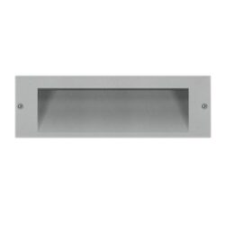 PIL - INSERT+ 2 LED - applique encastré - 10W - 3000K - IP65 - 284x88x3+56mm - gris - 304122