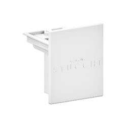 PIL - OneTrack Embout avec vis de blocage blanc - 310617