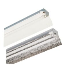 PIL - RFI Armature industrielle reflecteur émaillé en blanc 2x18W inductif - 14-00065