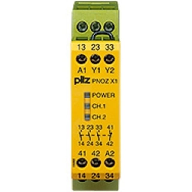 PILZ - Surveillance d'arrêts d'urgence PNOZ X1 24VDC/AC - 774300 PILZ - Surveillance d'arrêts d'urgence PNOZ X1 24VDC/AC - 774300