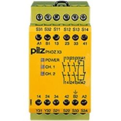 PILZ - Surveillance d'arrêts d'urgence PNOZ X3 24VDC/230VAC - 774318