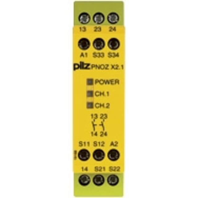 PILZ - Surveillance d'arrêts d'urgencePNOZ X2.1 24VDC/AC - 774306 PILZ - Surveillance d'arrêts d'urgencePNOZ X2.1 24VDC/AC - 774306