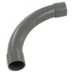 PIPELIFE - COUDE 20mm gris moyen R7037 sans halogène B:5xS20 - 1236501925