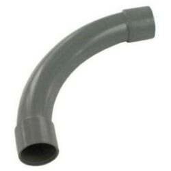 PIPELIFE - COUDE 25mm gris moyen R7037 sans halogène B:5xS10 - 1236501926