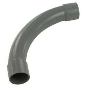 PIPELIFE - COUDE 40mm gris moyen R7037 sans halogène B:25x1 - 1236501840