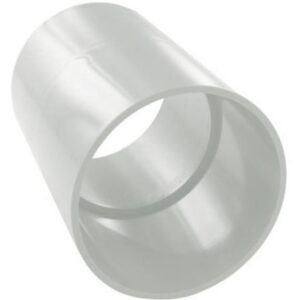 Manchon gris clair sans halogène pour conduit 50 mm, raccord cylindrique PVC rigide
