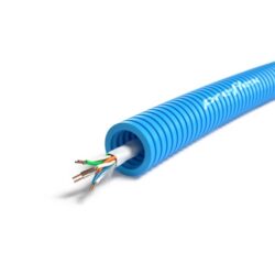 PREFLEX - Preflex tube précâblé 16mm + câble data U/UTP CAT6 4P PVC rouleau 25m - 1234002590