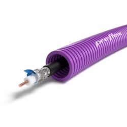 PREFLEX - Preflex tube précâblé 25mm + coax PE11 rouleau 50m - 1234000152