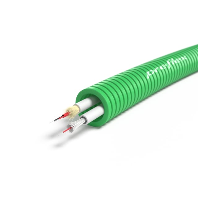 PREFLEX SAFE - Preflex safe tube précâblé 20mm LS0H vert + WYRE 1XG657A1 + PROXIMUS DC 500m - 1234003826 PREFLEX SAFE - Preflex safe tube précâblé 20mm LS0H vert + WYRE 1XG657A1 + PROXIMUS DC 500m - 1234003826