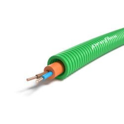PREFLEX SAFE - Preflex safe tube précâblé 20mm LS0H vert + installation RF1H30 2X1