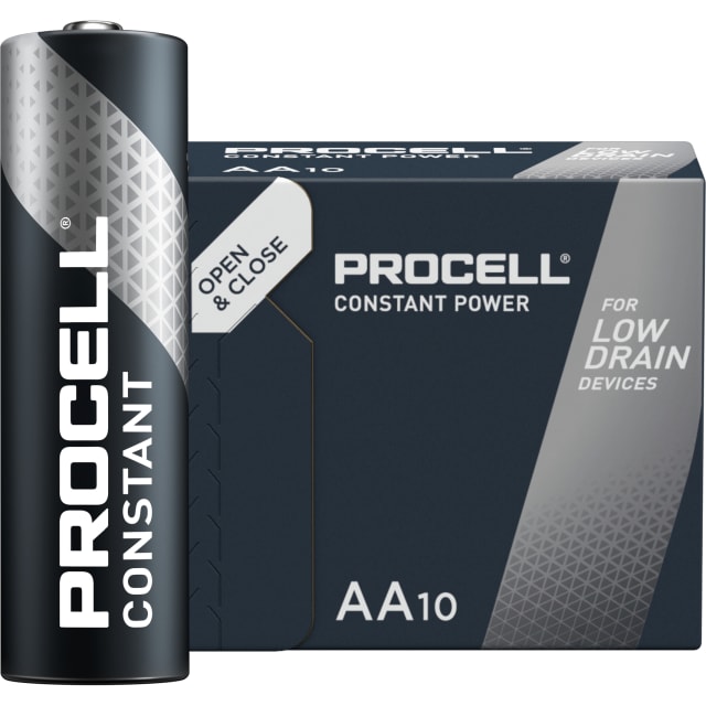 PROCELL - Pile Duracell Procell Constant Alcaline - AA - 1 PROCELL - Pile Duracell Procell Constant Alcaline - AA - 1