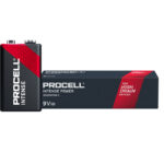 PROCELL - Pile Duracell Procell Intense Alcaline - E - 9V - 6LR61 - boîte 10 pcs. - BDPI6LR61