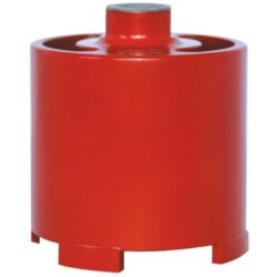Trépan H-System pour brique Ø 68 mm longueur 75 mm rouge avec fixation centrale
