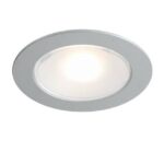 PSM LIGHTING - CESAR plafonnier/applique blanc luminaire encastrable pour plafond et mur-rond - 1355.S2.1M.WW