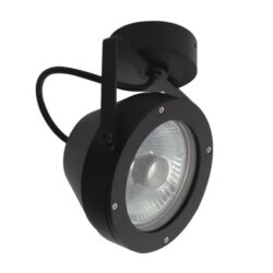 PSM LIGHTING - EXTER plafonnier ou applique apparent - orientable gris texture ano - W1207X.37AX