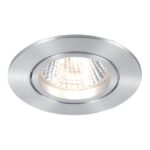 PSM LIGHTING - Ø65 spot encastrable - rond - fixe - sans transfo blanc texture - FOCUS50.1M