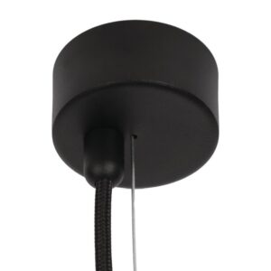PSM LIGHTING - ROSETTE UP rosace noir rosace apparent-boîtier de connection avec arrêt de câb - 057.2M