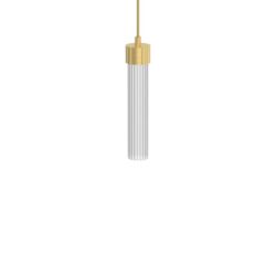 Suspension fixe avec câble textile, configuration visible