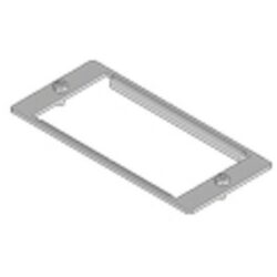 Platine support 4 mécanismes 45x45 pour, configuration visible