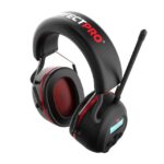 PerfectPro - Casque anti-bruit EARPROTECTION - DAB+/FM/BT/IPX4/EN352/SNR31dB/Accu 2000mAh - H-40