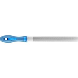 Lime demi-ronde avec manche 250 mm demi-douce E, configuration visible