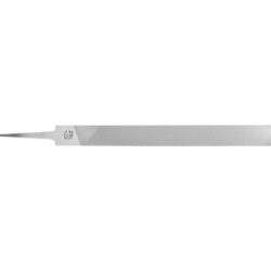Lime plate à main bâtarde 250 mm sans manche, configuration visible