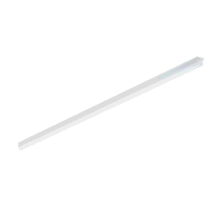Réglette LED blanche 120 cm 20W 3000K avec diffuseur opale et profilé fin