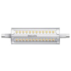 Détails visibles de Ampoule LED linéaire R7S dimmable 14W 3000K 1600lm pour Tubes LED