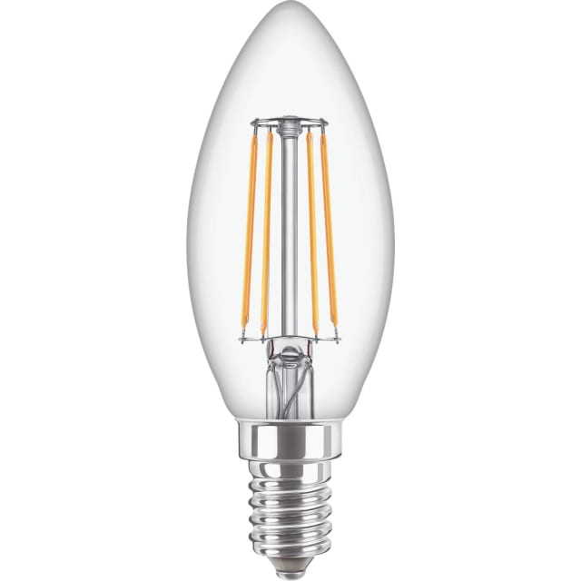 Ampoule LED flamme Philips Lighting CorePro Ampoule LED flamme B35 E14 4,3W 2700K 470lm culot à vis