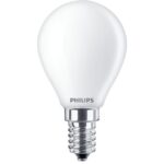 Philips Lighting - CorePro Lampe LED sphérique P45 6.5W 60W E14 4000K 806lm CRI80 15000h - 8719514347625