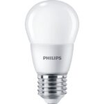 Philips Lighting - CorePro Lampe LED sphérique P48 7W 60W E27 2700K 806lm CRI80 15000h - 8719514313026