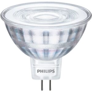 Ampoule LED spot MR16 GU5.3 4,4W 2700K à culot bipin