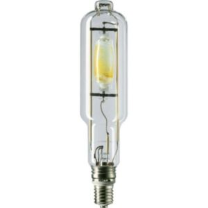Ampoule iodure métallique tubulaire E40 2000W 4200K avec culot à vis