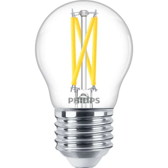 Philips Lighting - MASTER Lampe LED sphérique P45 Dim 2.5W 25W E27 2200-2700K 340lm CRI90 25000h - 8719514449398 Philips Lighting - MASTER Lampe LED sphérique P45 Dim 2.5W 25W E27 2200-2700K 340lm CRI90 25000h - 8719514449398