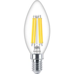 Philips Lighting - MASTERValue Lampe LED flamme B35 Dim 3.4W 40W E14 2700K 470lm CRI90 15000h - 8719514355439