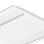 Panneau LED encastrable 600x600 blanc avec diffuseur opale et cadre fin