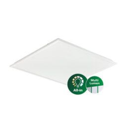 Panneau LED encastrable 600x600 DALI 4000K G6, dimensions 595 x 595 x 63 mm