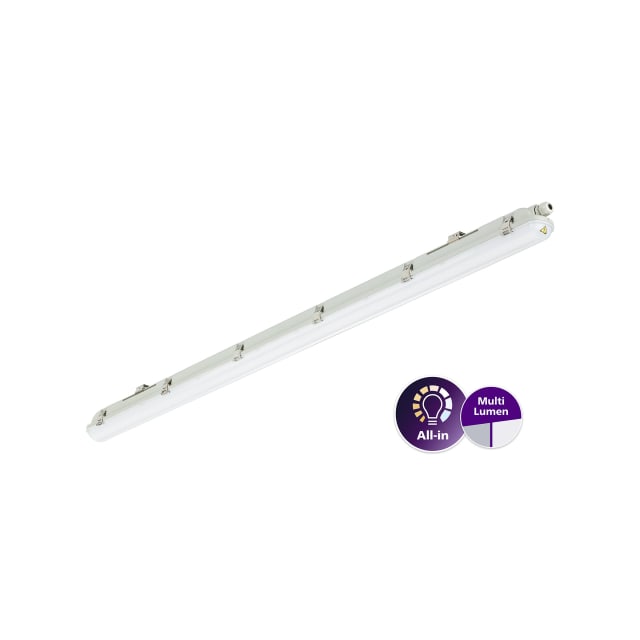 Philips Lighting - Réglette Etanche LED - Ledinaire waterproof WT065C - plastique Philips Lighting - Réglette Etanche LED - Ledinaire waterproof WT065C - plastique