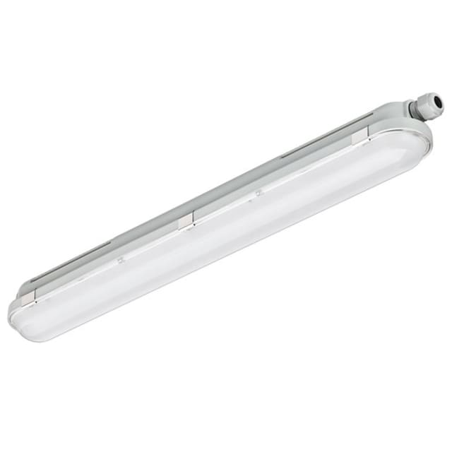 Philips CoreLine Waterproof WT120C Réglette LED étanche Réglette LED étanche 1200 mm IP65 diffuseur opale avec embouts gris