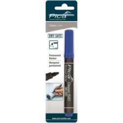 Pica - Marqueur permanent sous blister - Rond - Bleu - 1-4mm - PIC52041SB