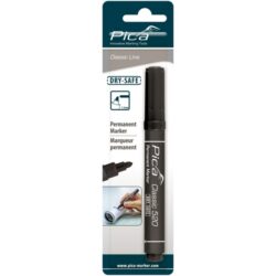 Pica - Marqueur permanent sous blister - Rond - Noir - 1-4mm - PIC52046SB
