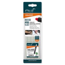 Pica - Recharge VISOR sous blister - Permanent - Blanc (4 pcs) - PIC99152SB