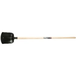Détails visibles de Pelle à sable acier manche en frêne 130 cm pour Outils de coupe