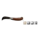 Polet - SERPETTE DE TAILLE STAINLESS MANCHE FRENE - PP21001