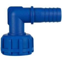 Détails visibles de Coude 90° avec embout cannelé urée G1 femelle DN19 25601 pour Accessoires pour tubes