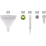 Pressol - Funnel 10 l-white PE-Ø 355 mm-with accessories - 02 376