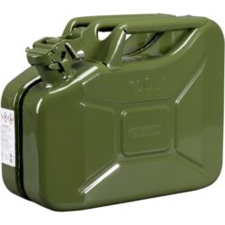 Détails visibles de Jerrycan métal 10 litres avec bec flexible 21 055 pour Accessoires divers
