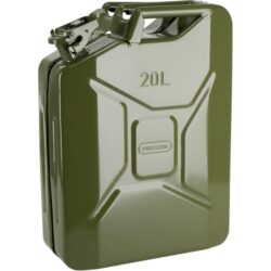 Détails visibles de Jerrycan métal vert 20 L avec bec verseur 21 060 950 pour Accessoires divers